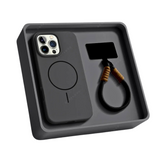 MagSafe Silicone iPhone Case with Ring & Camera Cover